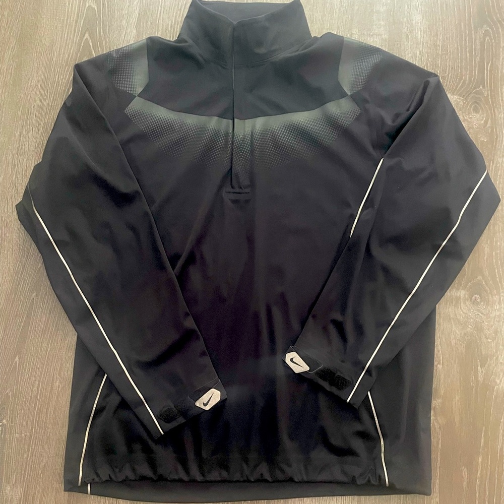 Nike Black and Red Storm-FIT Jacket